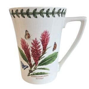 Portmeirion Exotic Botanic Garden Alpinia Purpurata Red Ginger Cup Mug
